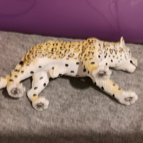 Schleich 14311 Leopard figure used