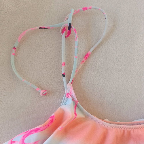 Victoria's Secret Pink swim top like new, multicolor, size S