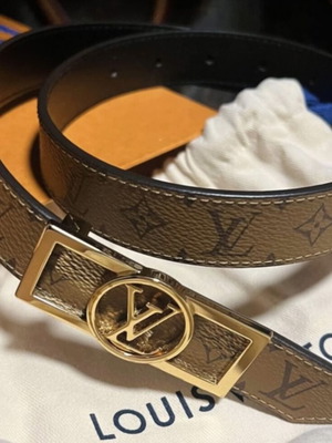 Ζώνη Louis Vuitton διπλής όψης 70, σαν καινούργια
