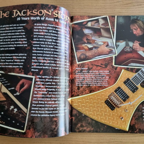 Jackson Guitars Official Catalogue 2003 used