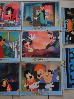 A Goofy Movie Disney authentic cinema photos set of 8 like new