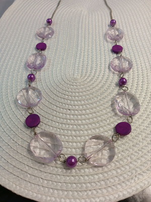 Women's necklace like new, 91 cm length