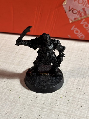 Lord of the Rings metallic miniature