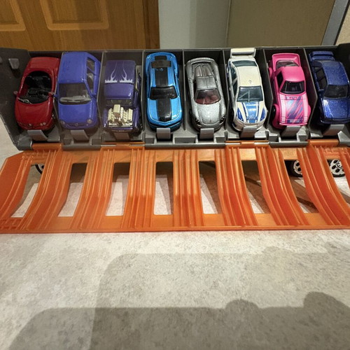 Collectible Truck Racing Track with 15 Toy Cars