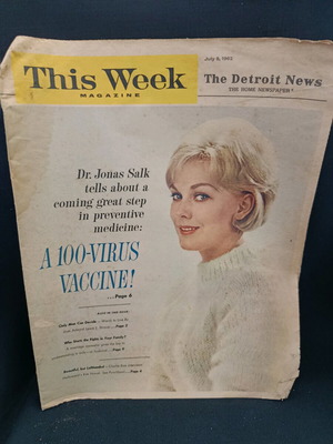 This Week Magazine Ιούλιος 1962 μεταχειρισμένο με Kim Novak