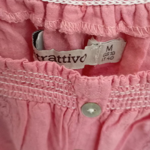 Attrattivo pink blouse like new, size M