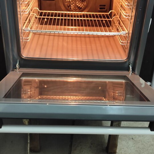 Bosch built-in electric oven with ceramic hob, 2 trays, grill