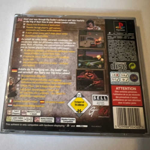 Rogue Trip Vacation 2012 PlayStation (PS1) used CIB with slight discoloration