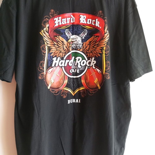 Hard Rock Cafe Dubai T-shirt new, size 2XL, black