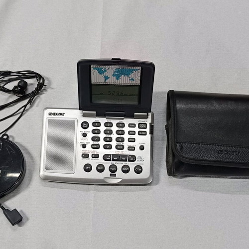 Sony ICF SW07 radio used