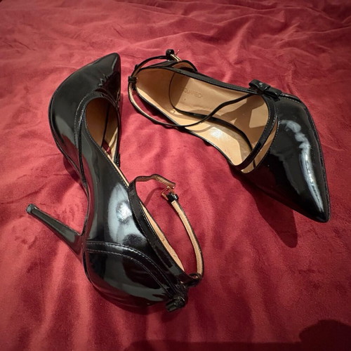 Dsquared2 pumps used, black leather, size 38