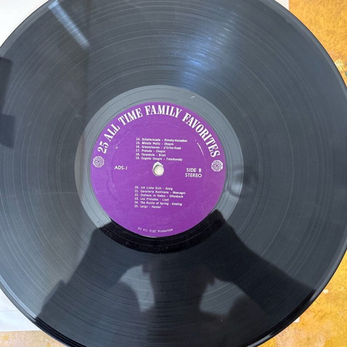 Vintage vinyl record used, collectible item