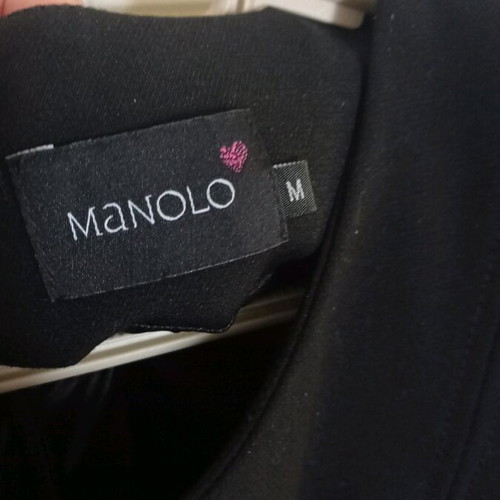 Manolo black dress like new, size M/L
