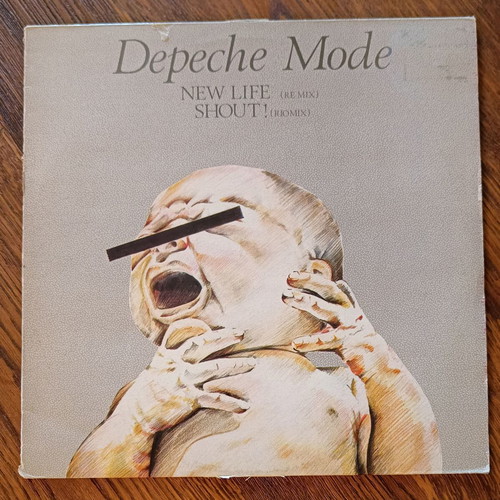 Depeche Mode New Life/Shout maxi single used, electronic