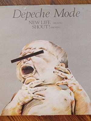 Depeche Mode New Life/Shout maxi single μεταχειρισμένο, ηλεκτρονική