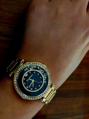 Juicy Couture watches used, gold stainless steel
