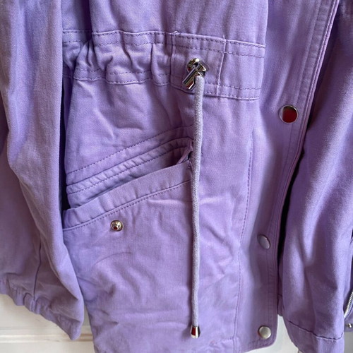 Capartina jacket like new, size Large, purple spring