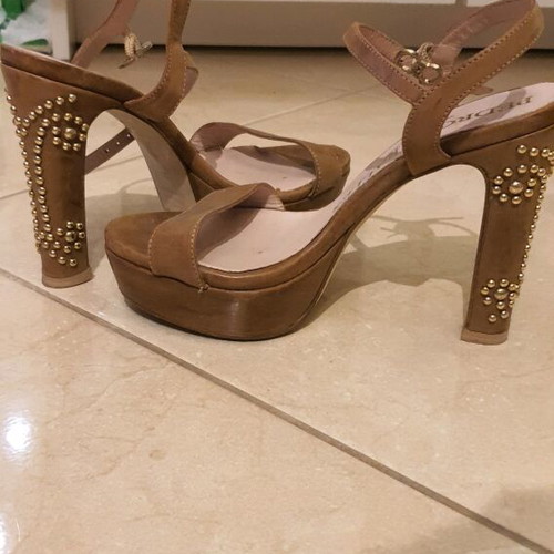 Pedro Miralles 1959 leather sandals brown like new, size 37