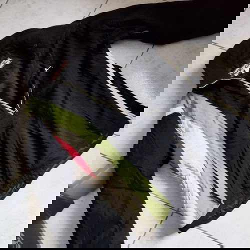 Unisex χειμερινό μπουφάν Νο S/P σαν καινούργιο, μαύρο και πράσινο