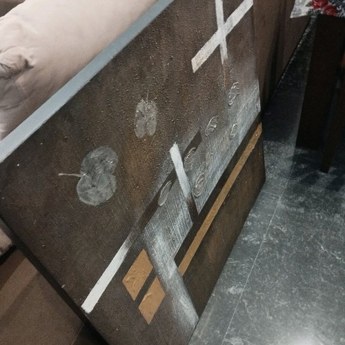 Canvas painting used 80×80cm