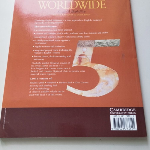 Cambridge English Worldwide 5 Student's Book like new