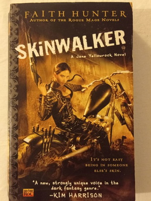 Skinwalker book by Faith Hunter like new, English