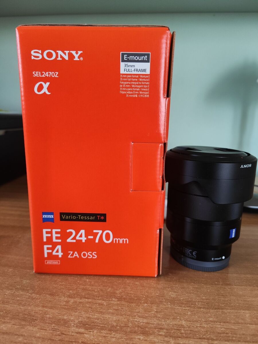 【良品】Vario-Tessar T* FE 24-70mm F4 Sony Vario-Tessar T* FE 24-70mm F4 ZA… - € 510,00 - Vendora.cy