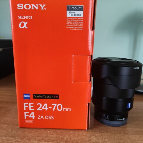 Sony Vario-Tessar T* FE 24-70mm F4 ZA OSS φακός σαν καινούργιος
