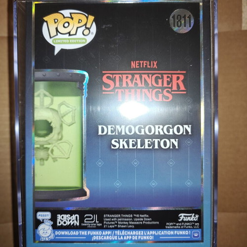 Funko Pop! Demogorgon Skeleton Limited Edition vinyl figure