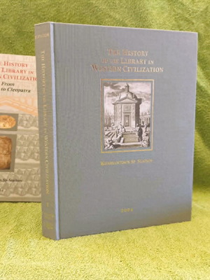 The History Of The Library In Western Civilization From Minos To Cleopatra new, English