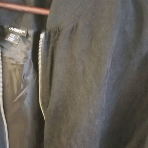 Men's jacket new thin with suede-like texture size M