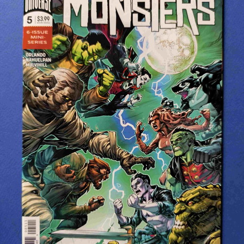 Gotham City Monsters 5 like new