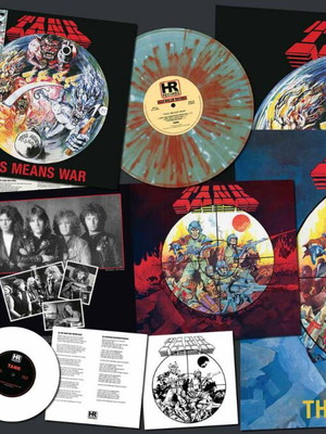 Tank This Means War 2022 Limited Edition Coloured Vinyl LP and 7" New