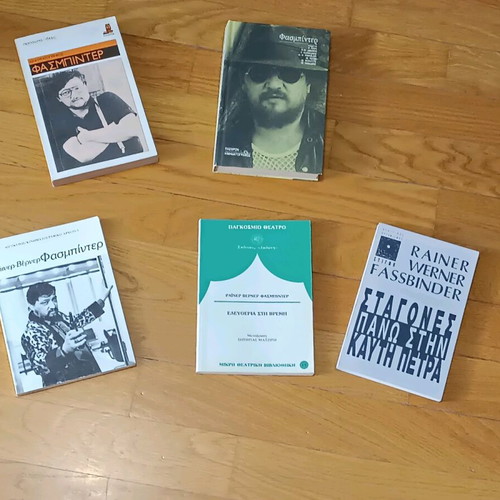 Fassbinder books like new, collection with 2 plays