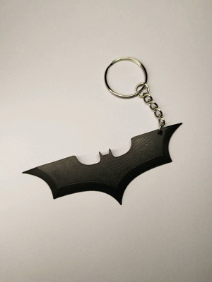 Batman keychain like new with black chain
