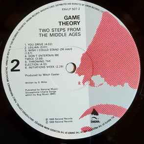 Game Theory Two Steps From The Middle Ages vinyl record used, rock