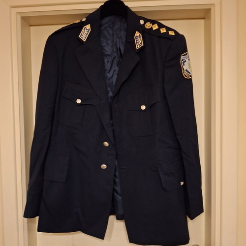 Winter Jacket of Greek Police Official Uniform used