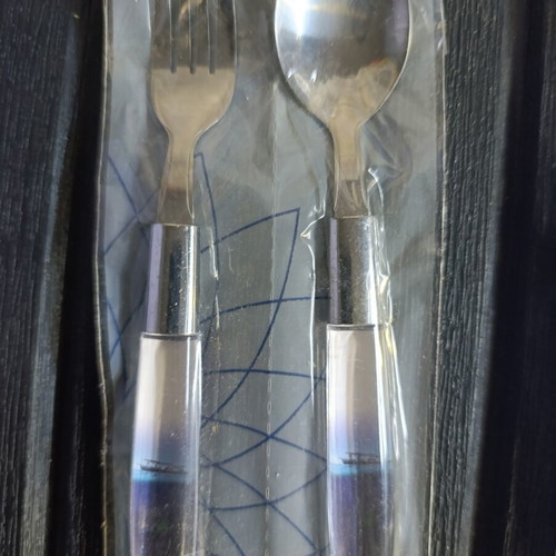 Cutlery set vintage, 2 sets spoon and fork