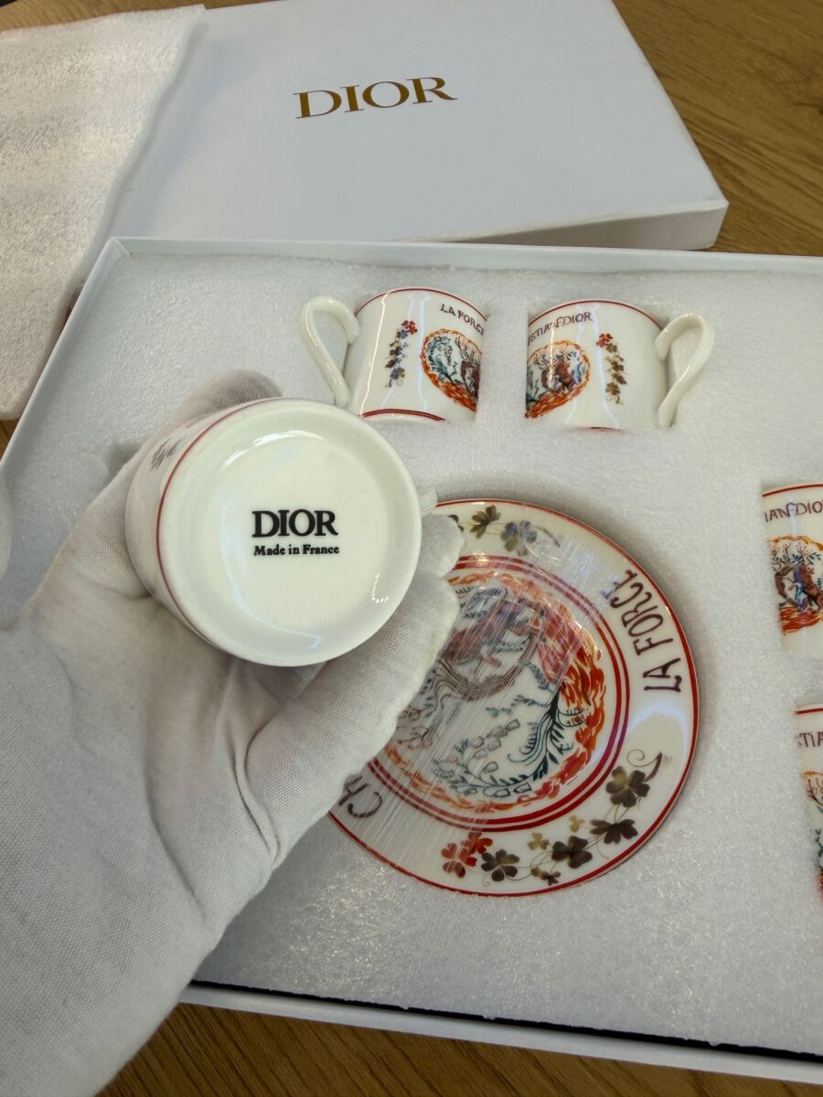 Christian Dior coffee set new, for 6… - € 150,00 - Vendora.cy