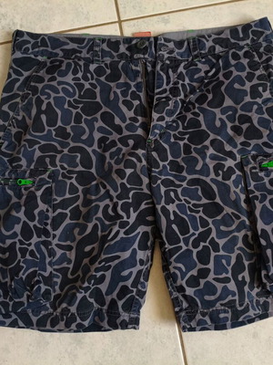 Nike Athletic Department мъжки къси панталони cargo като нови, синьо камуфлаж, размер L 32