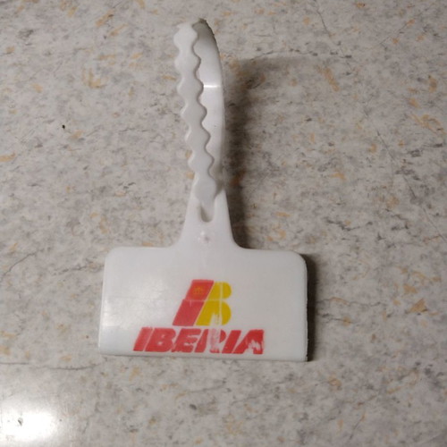 Collectible Iberia luggage tag
