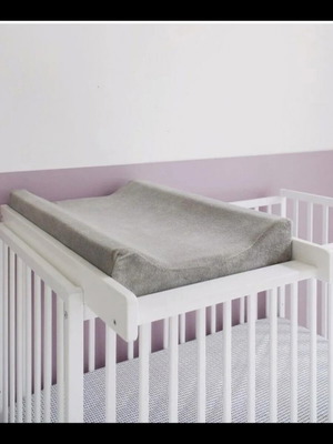 Wooden changing table like new with removable insert