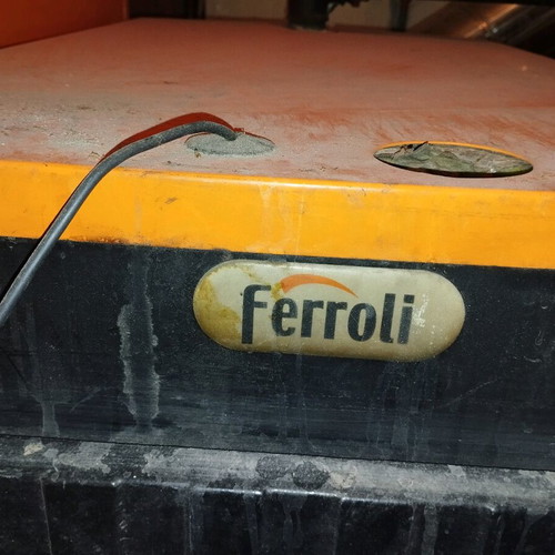 Ferroli pellet burner used with excellent efficiency