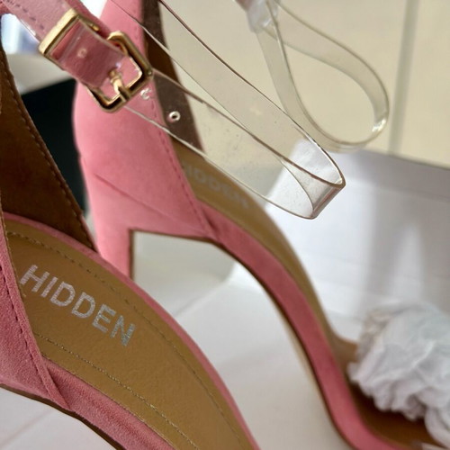 Hidden Fashion Pink Heels New Size 38