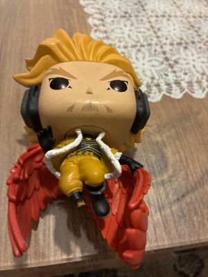Funko Pop! Animation My Hero Academia Hawks 1141 used figure missing parts