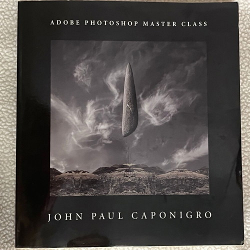 Adobe Photoshop Master Class book used, English