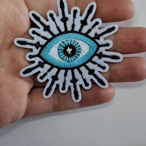 Iron-on patch 6x6 cm new