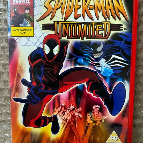 Spider-Man Unlimited DVD like new, complete animated series