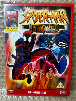 Spider-Man Unlimited DVD like new, complete animated series