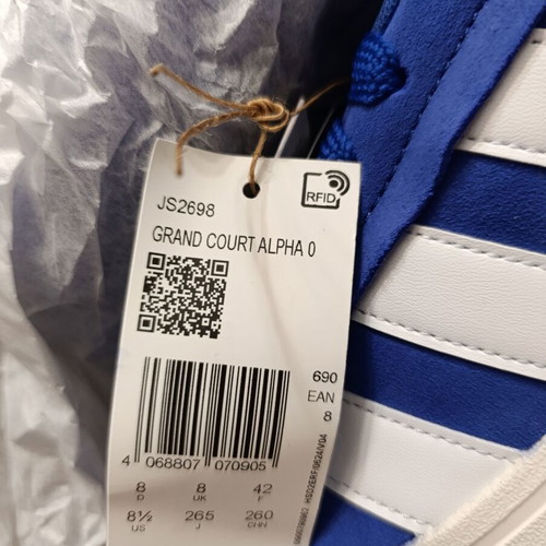 Adidas Grand Court Alpha 00s sneakers new, blue and white